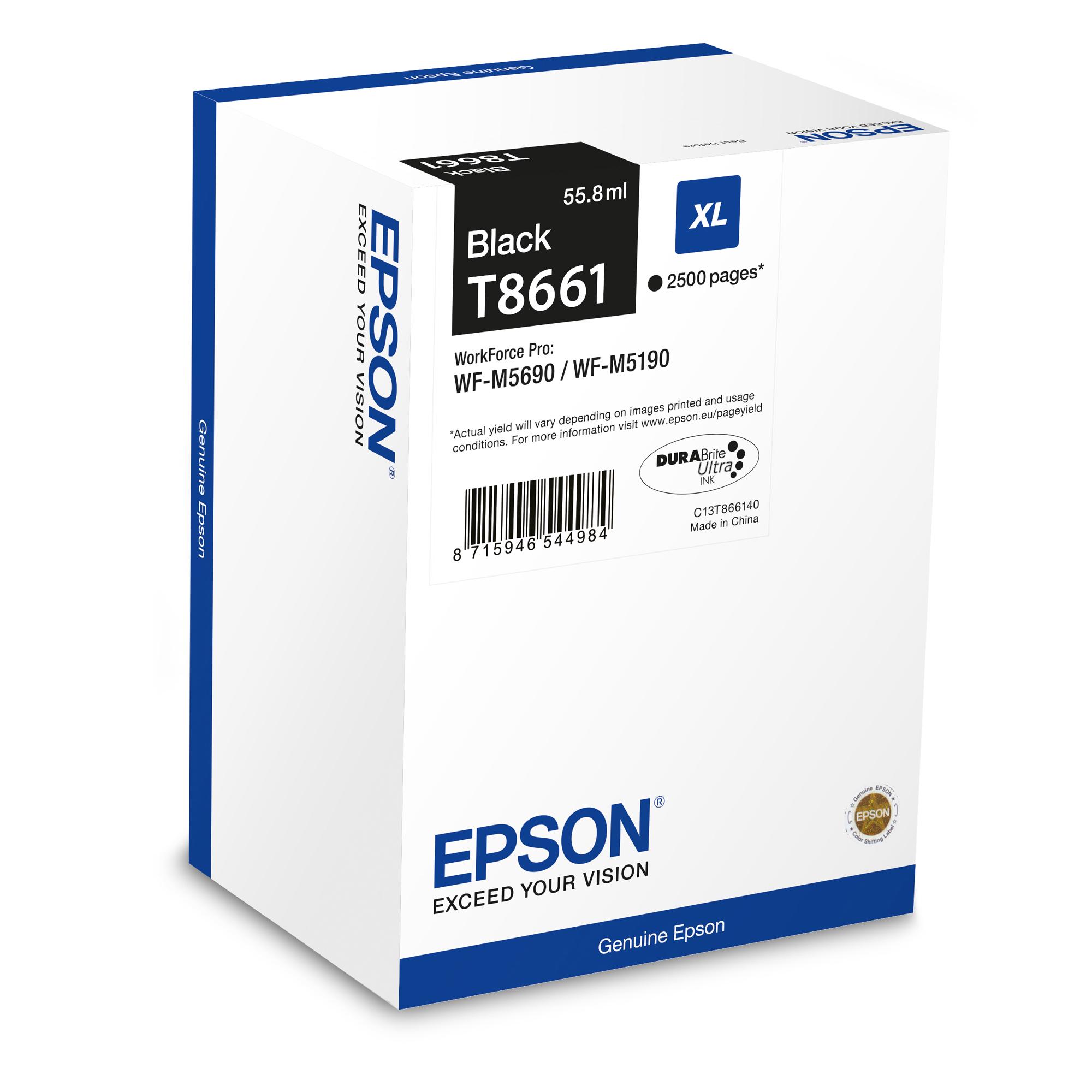 Epson - Tanica - Nero - T8651 - C13T865140 - 221ml