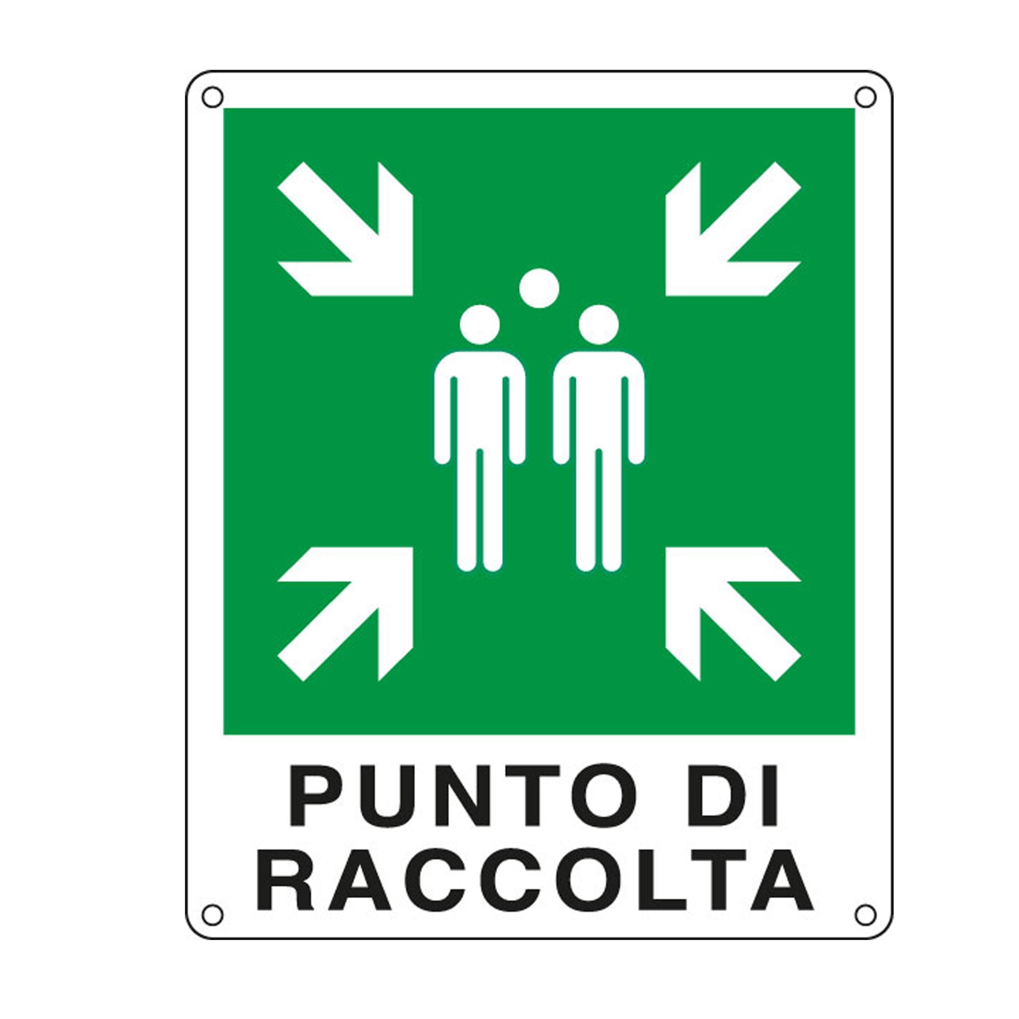 Cartello segnalatore - 25x31 cm - PUNTO DI …