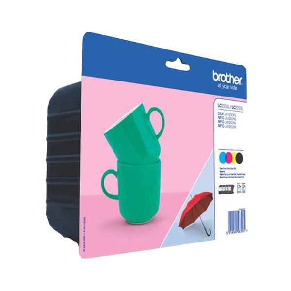 Brother LC227XLVALBP - Confezione da 4 - Alta resa - nero, giallo, ciano, magenta - originale - blister - cartuccia d'inchiostro - per Brother DCP-J4120DW, MFC-J4420DW, MFC-J4620DW, MFC-J4625DW