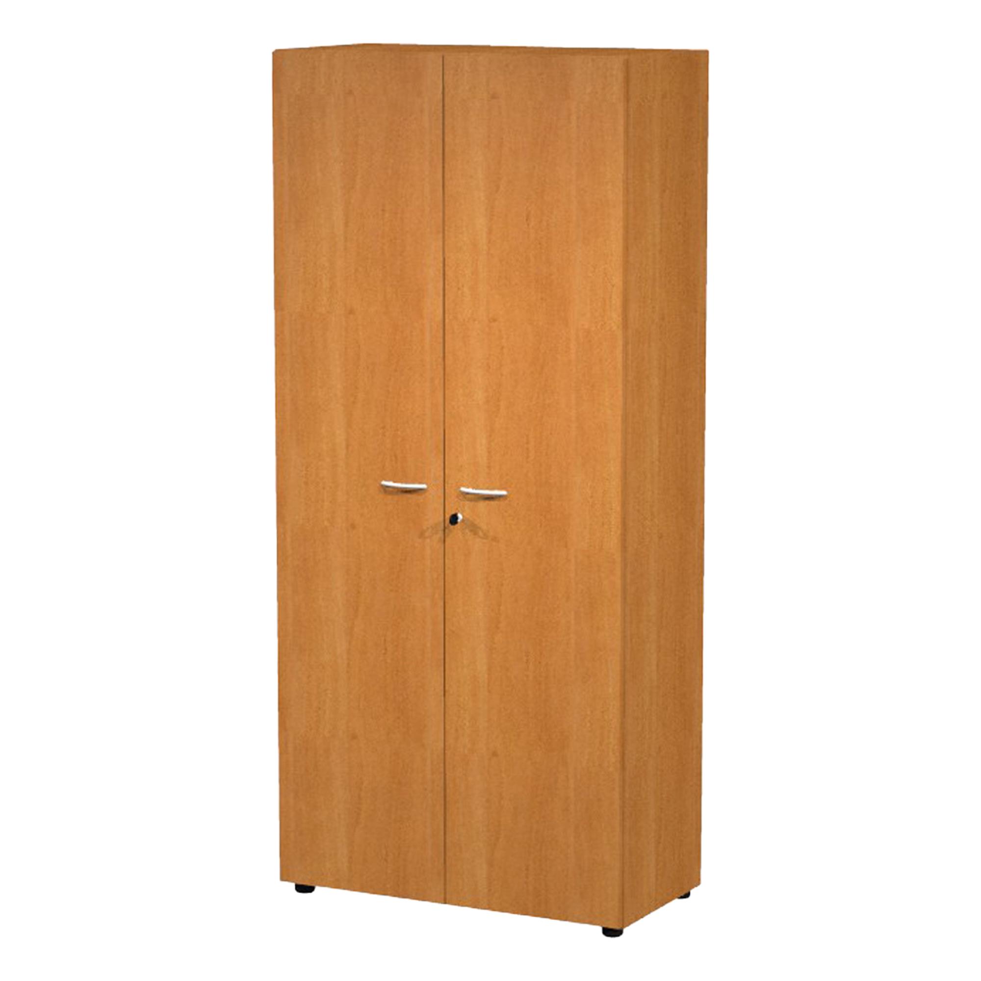 Armadio modulare - a 2 ante alte - 90 x 45,8 x 200 cm - noce chiaro