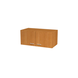 Sopralzo per armadi modulari - a 2 ante - 90 x 45,8 x 40 cm - noce chiaro - Artexport