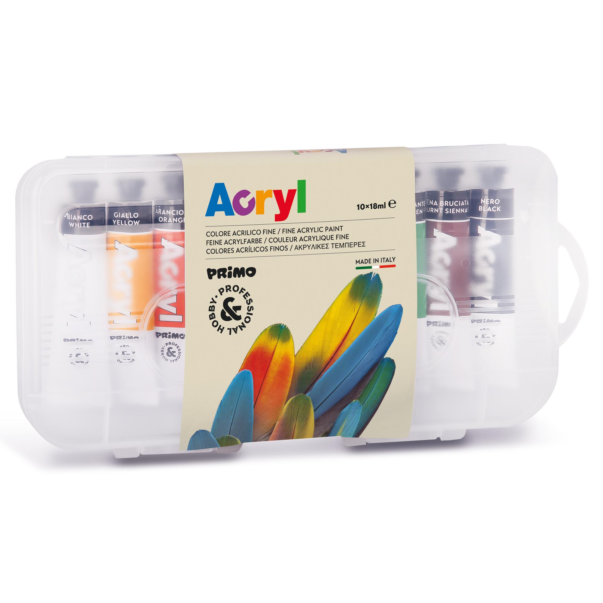 CF10 TUBETTI ALLUMINIO 18ML ACRIL