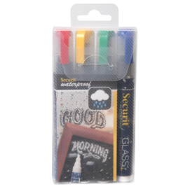 Marcatore a gesso liquido waterproof - punta da …