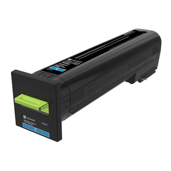 Lexmark - Ciano - originale - cartuccia toner LCCP, LRP - per Lexmark CS820, CX820, CX825, CX860