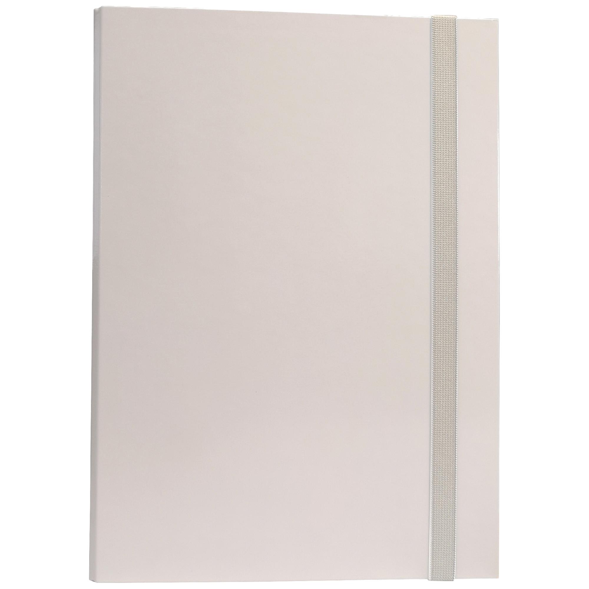 Cartella progetto - con elastico - dorso 3 cm - bianco - Starline