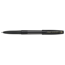 Penna a sfera Supergrip G con cappuccio - punta 1,0mm - nero  - Pilot