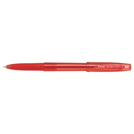 Pilot Super Grip-G - Penna a sfera - rosso - inchiostro a base olio - 0.7 mm - fine