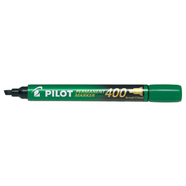 Pilot 400 - Marcatore - permanente - verde - 4 mm