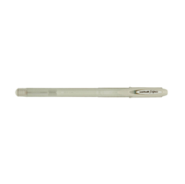 Penna a sfera gel con cappuccio Uni Ball Signo M120 - punta 0,7mm - bianco - Uni Mitsubishi