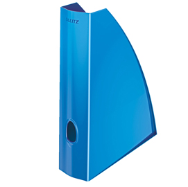 Leitz WOW Dual Colour - Portariviste - per A4 - metallizzato blu