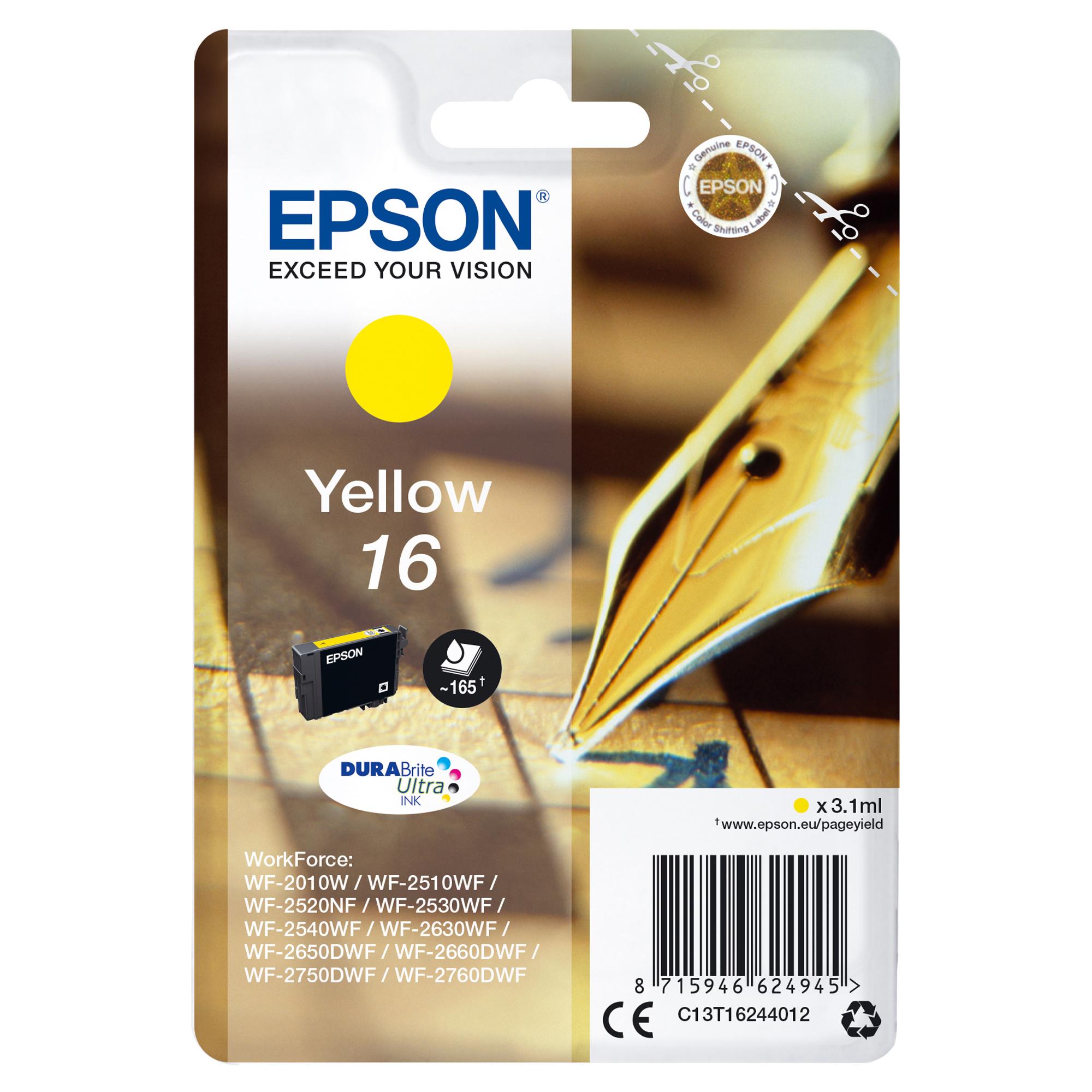 EPSON 16 CARTUCCIA INK-JET GIALLO