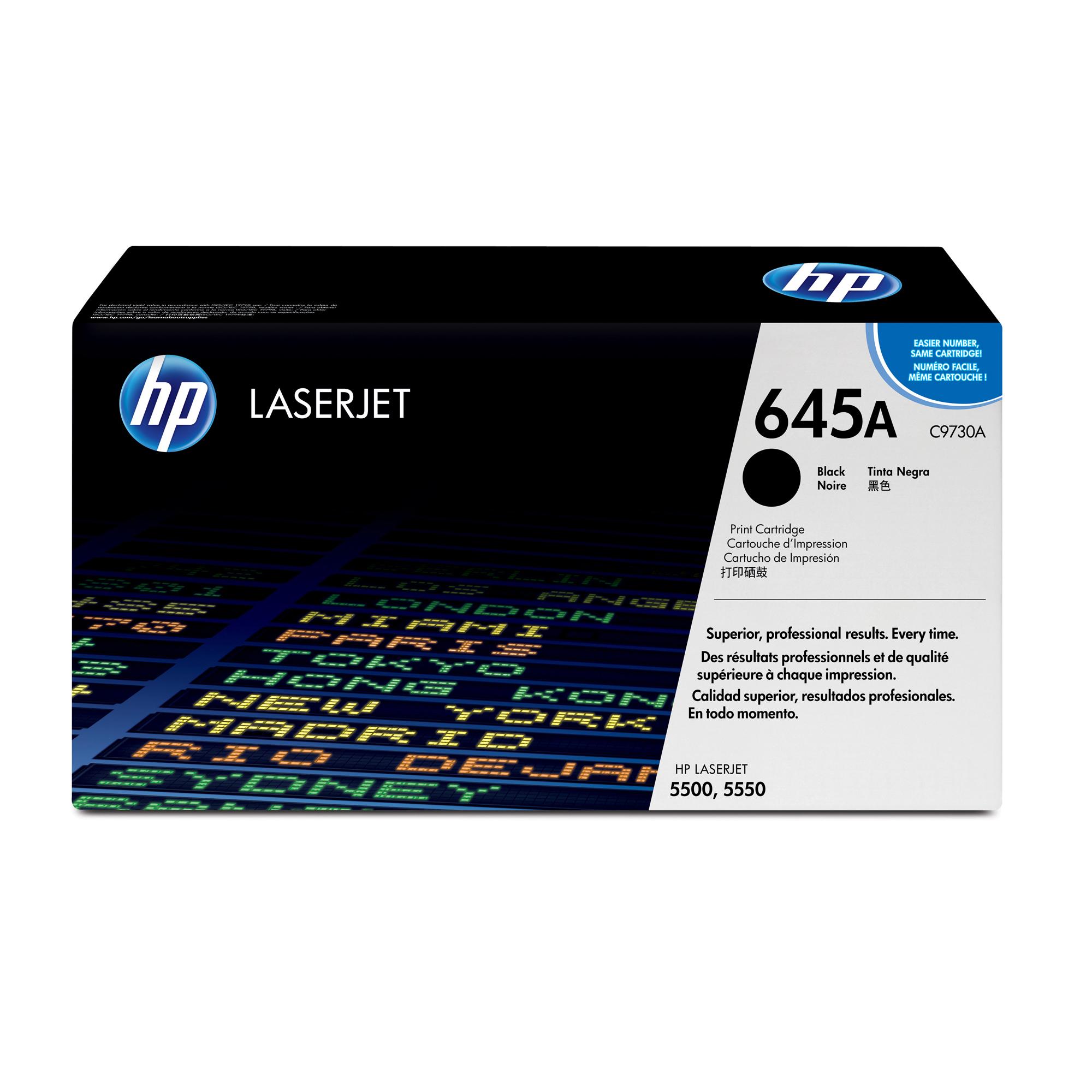 Hp - Toner originale - 645A - Nero - C9730A - 13.000 pag
