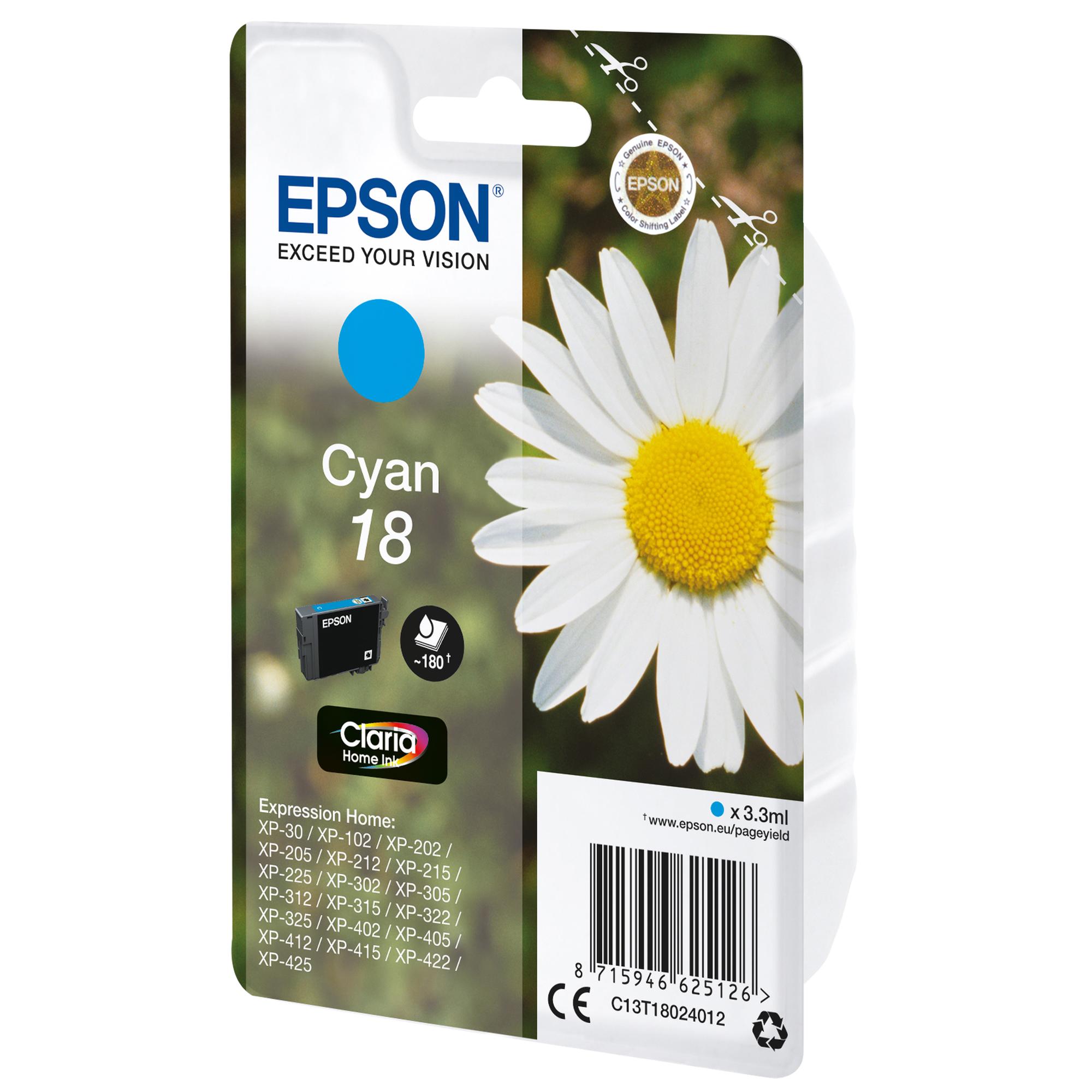 Epson - Cartuccia ink - 18 - Ciano …