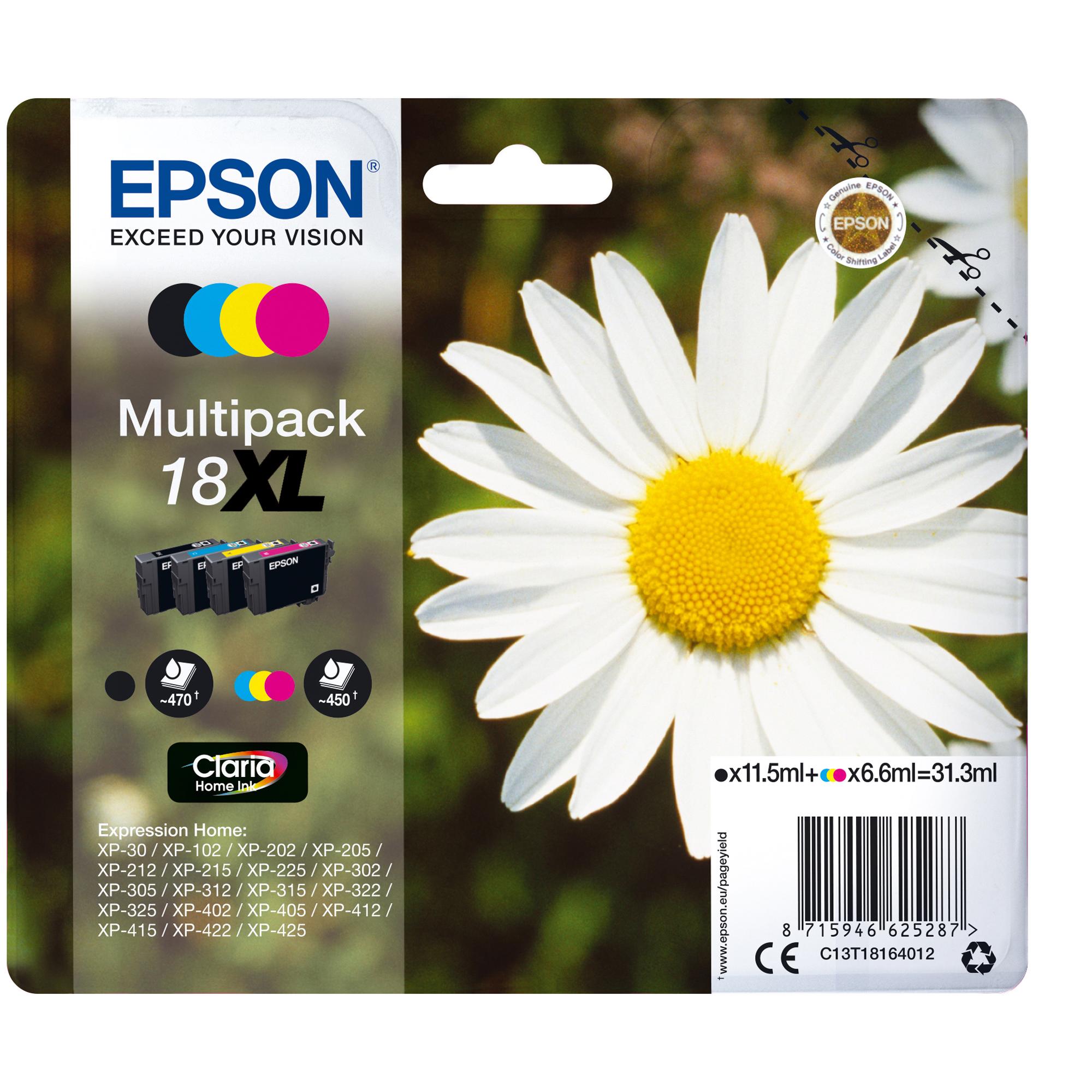 Epson - Cartuccia ink - 18XL - C/M/Y/K …