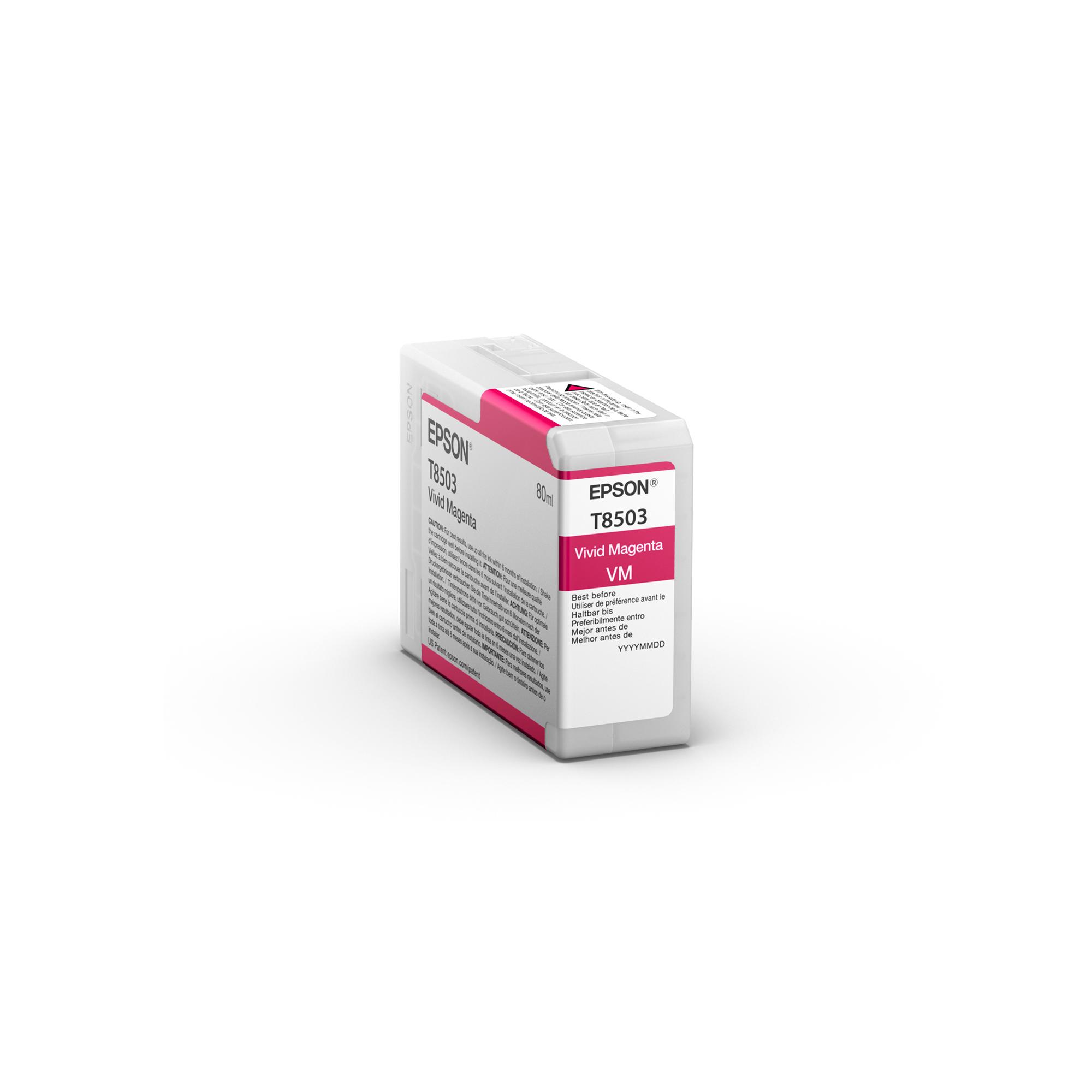 Epson - Cartuccia ink - Magenta - T8503 - C13T85030N - 80ml