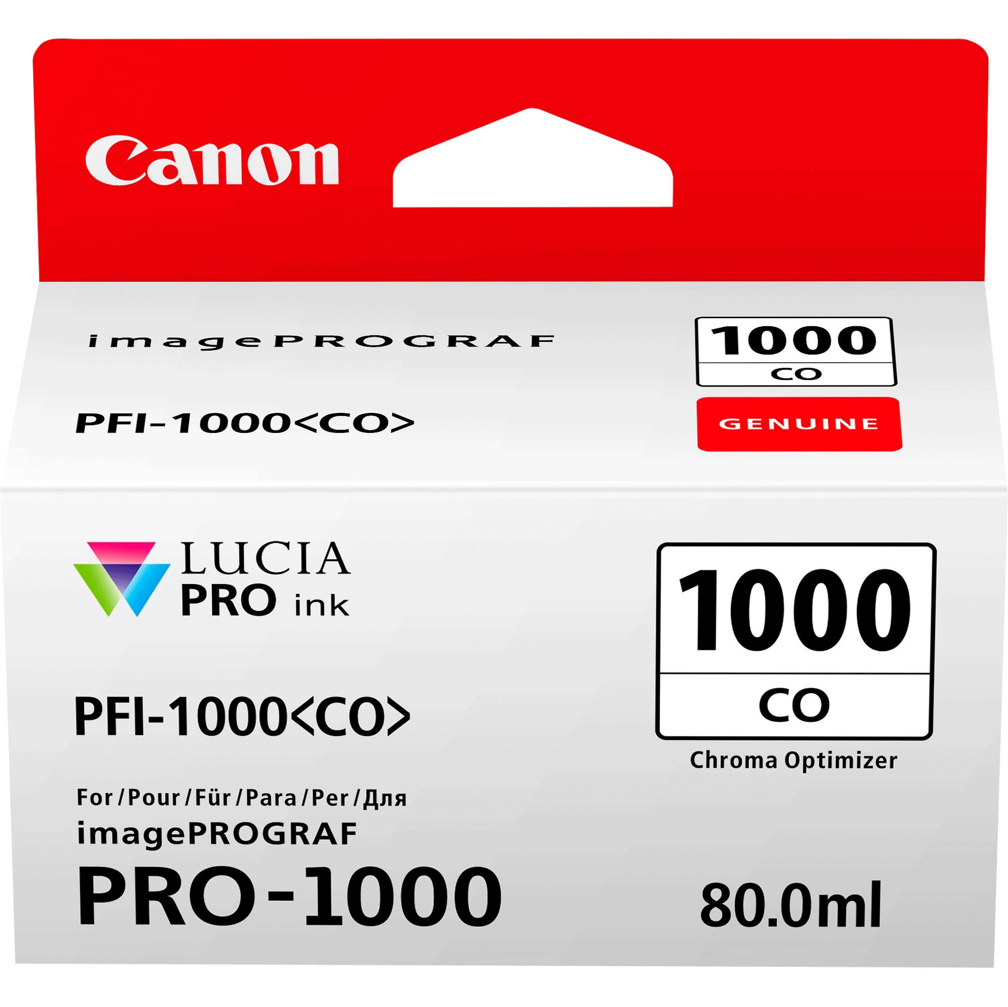 Canon PFI-1000 CO - 80 ml - ottimizzatore cromatico - originale - serbatoio inchiostro - per imagePROGRAF PRO-1000