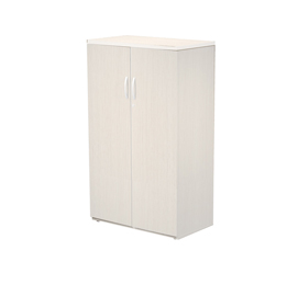 Mobile contenitore Agorà - medio a giorno - 80 x 45 x 136 cm - bianco
