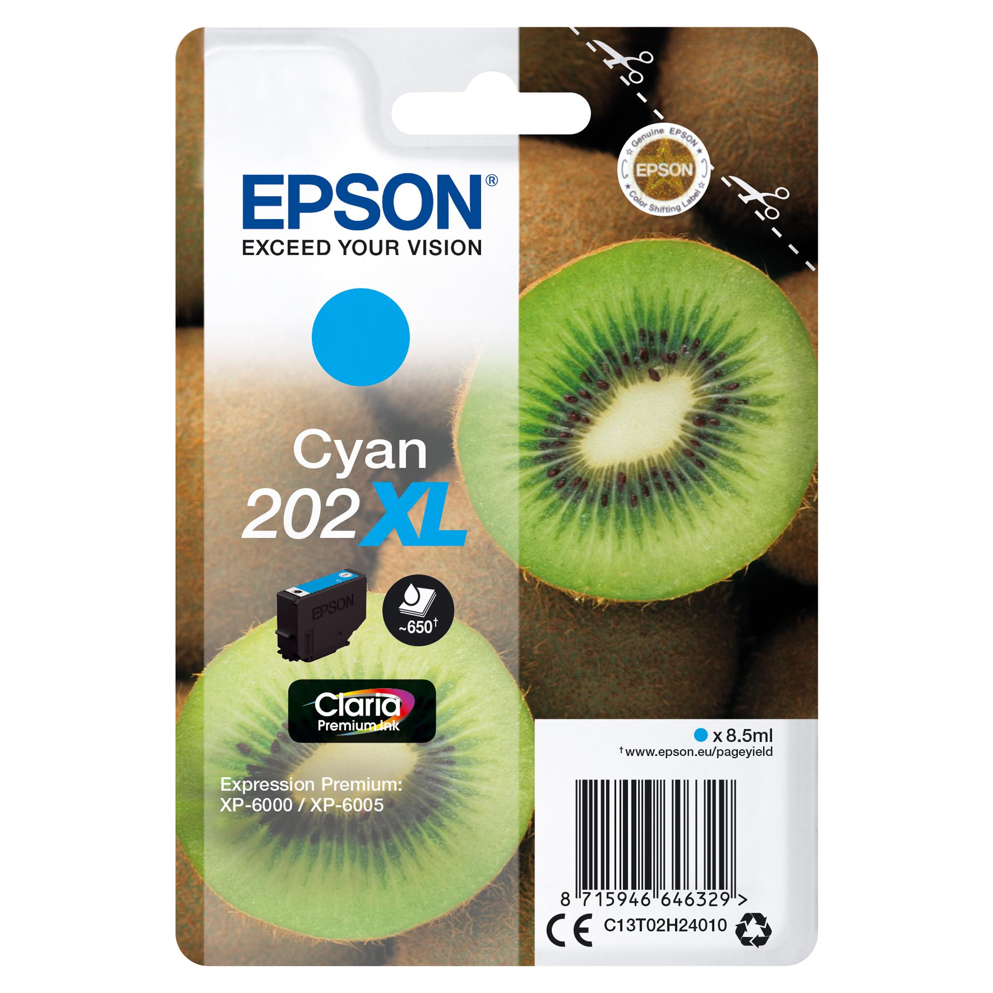 Epson - Cartuccia ink - 202XL - Ciano …