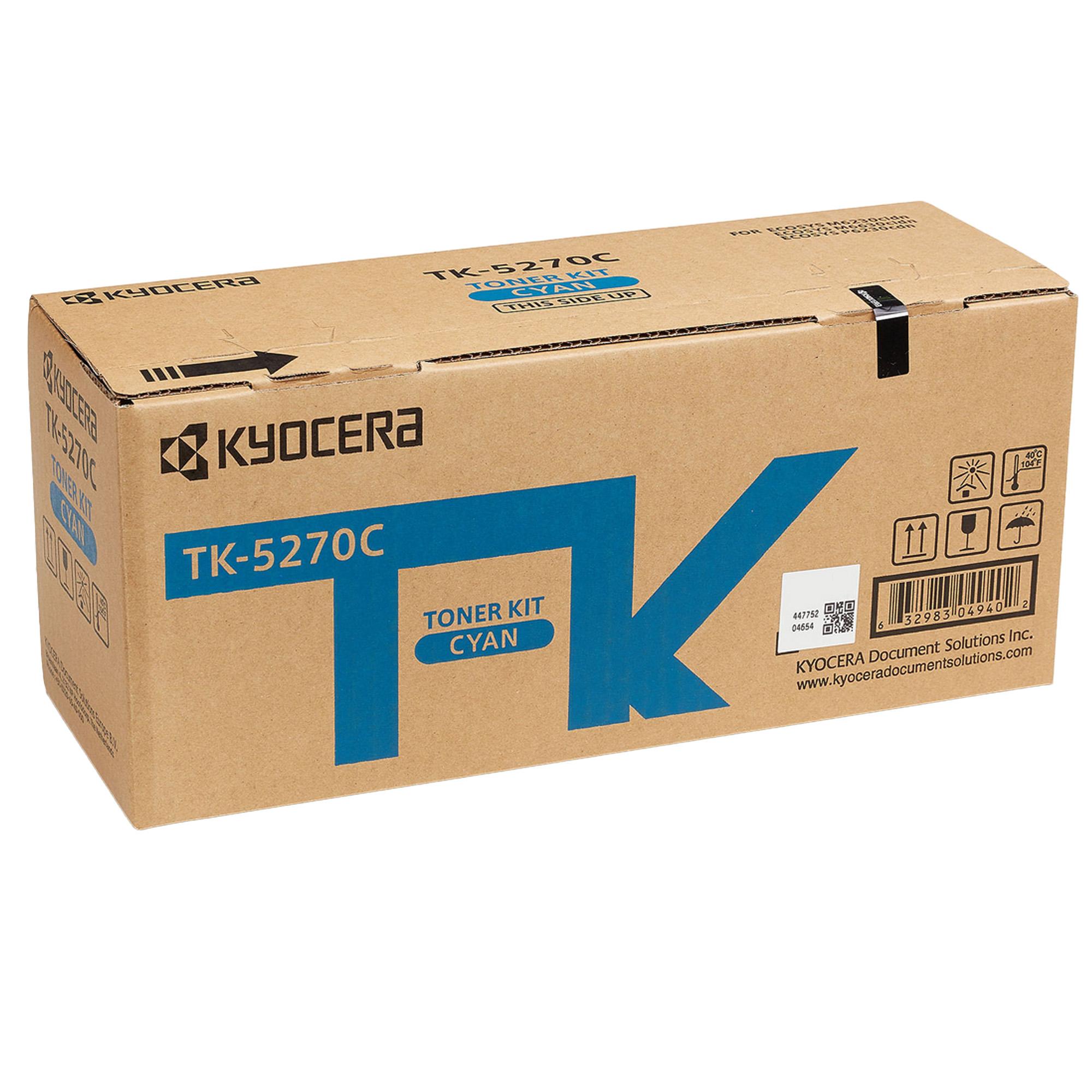 Kyocera - Toner - Ciano - TK-5270C - 1T02TVCNL0 - 6.000 pag