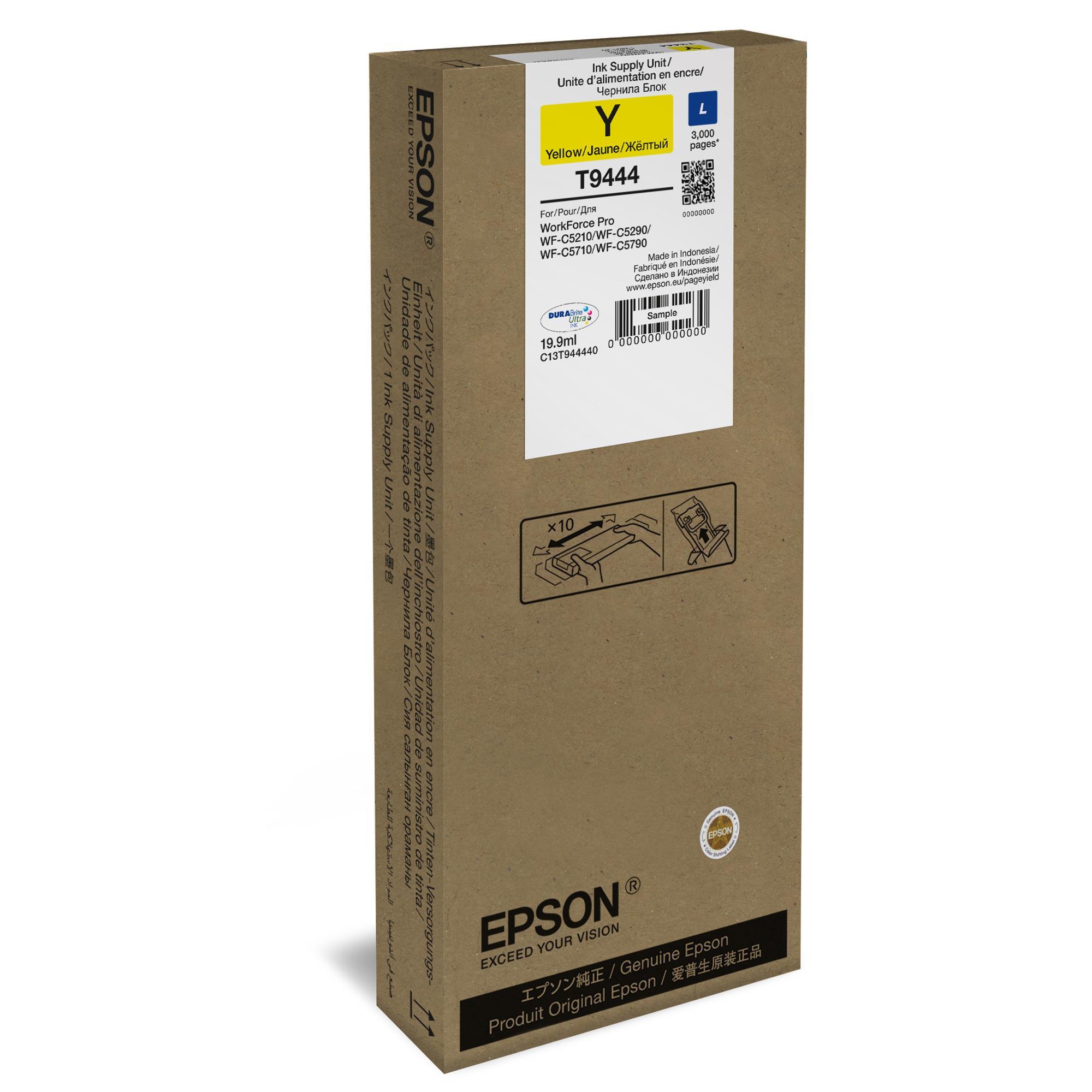 EPSON T9444 TANICA INK 19.9 ML GIALLO