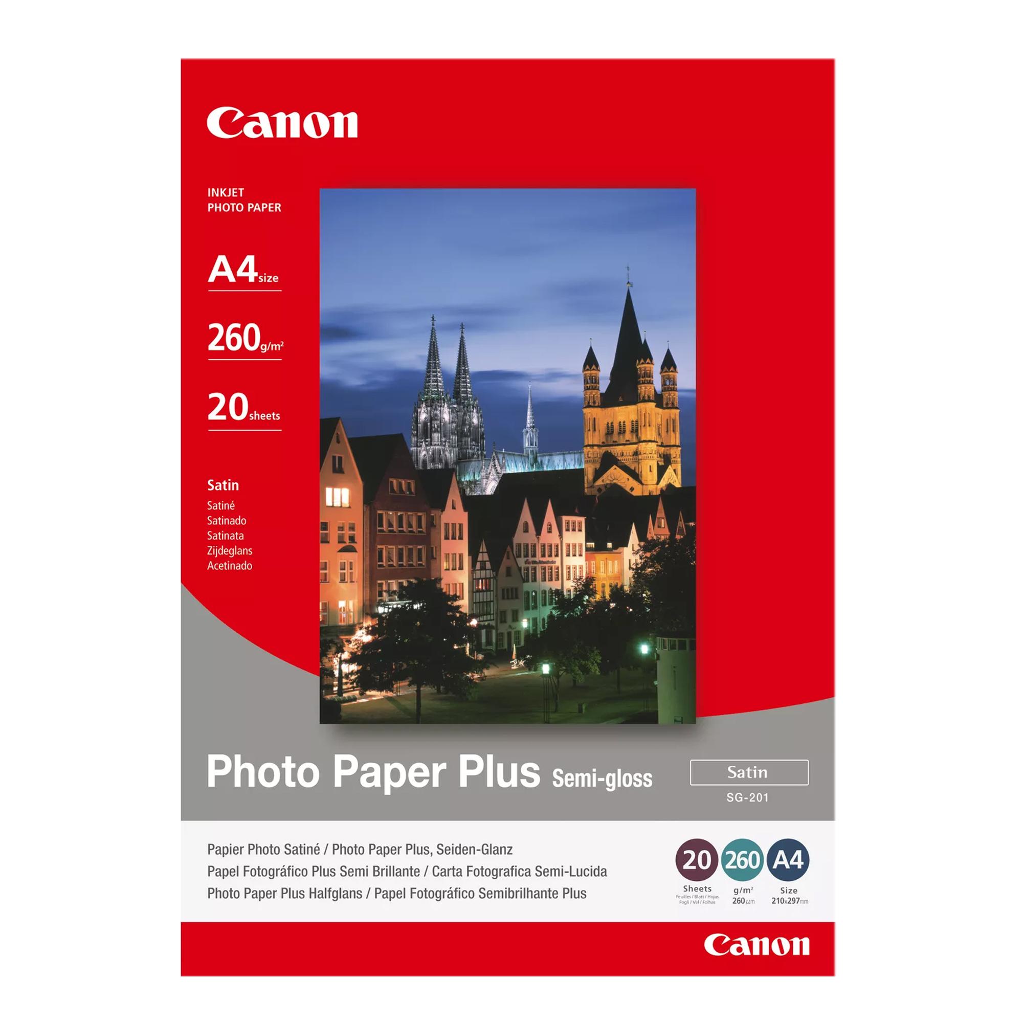 Canon - Canon Carta fotografica Plus Semi-Gloss SG-201 …