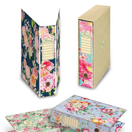 REGISTRATORE D9 NATURE FLOWERS 28 5X35 CM