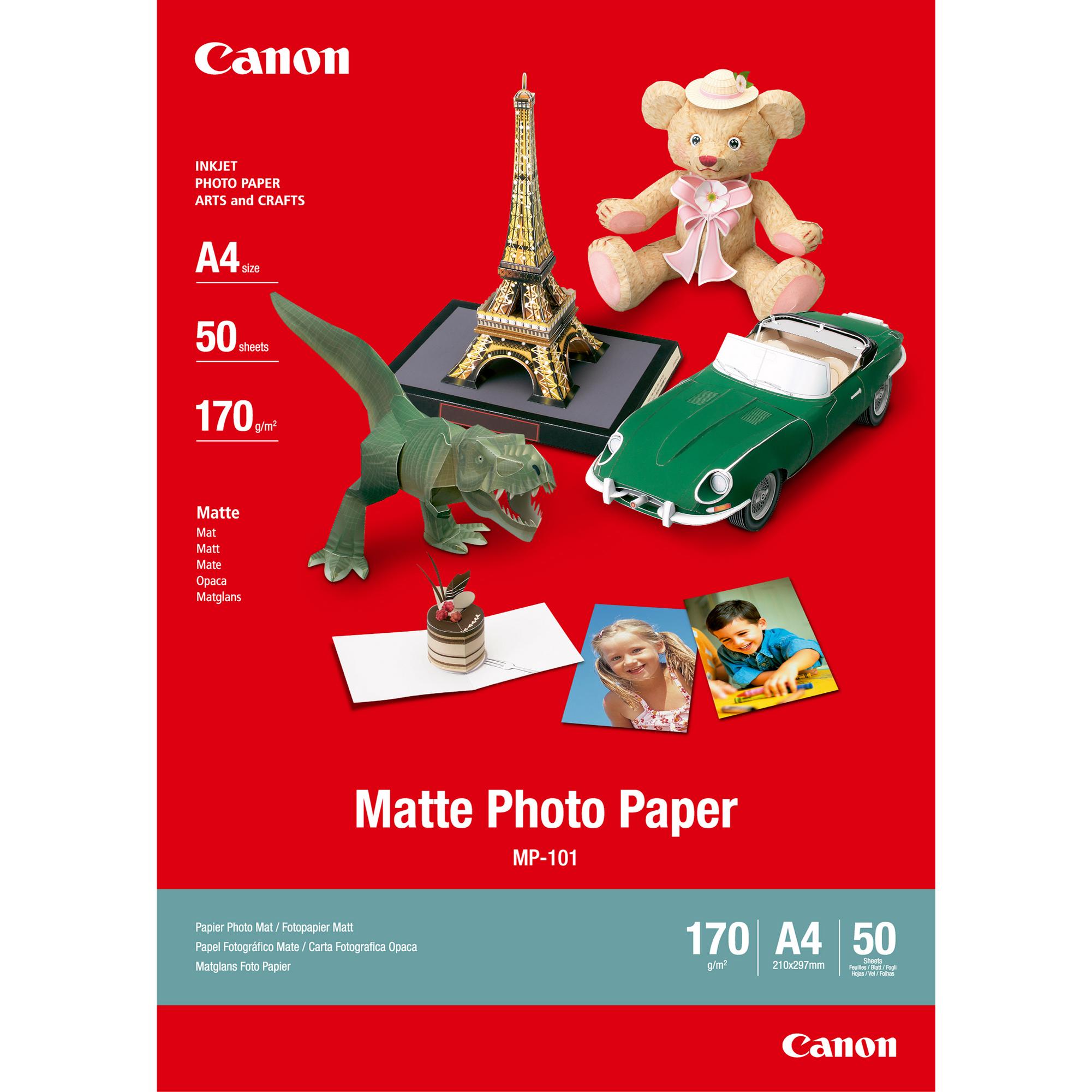 Canon - Carta fotografica Matte MP-101 - A4 …