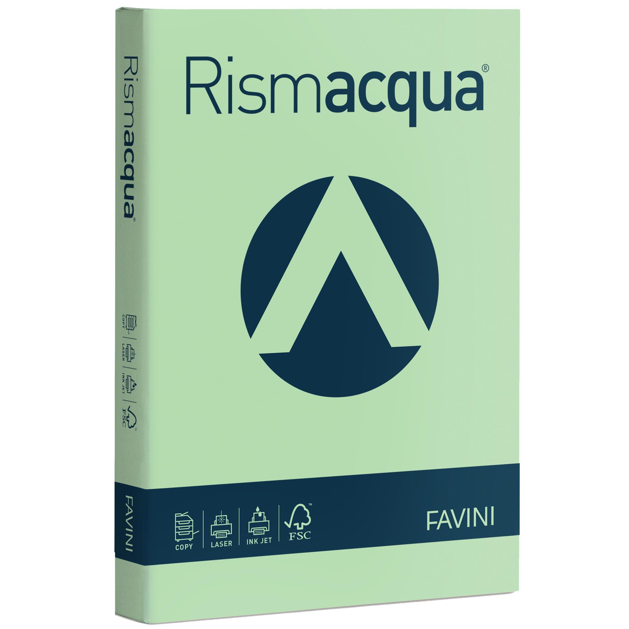 Carta Rismacqua - A4 - 90 gr - verde chiaro 09 - Favini - conf. 300 fogli
