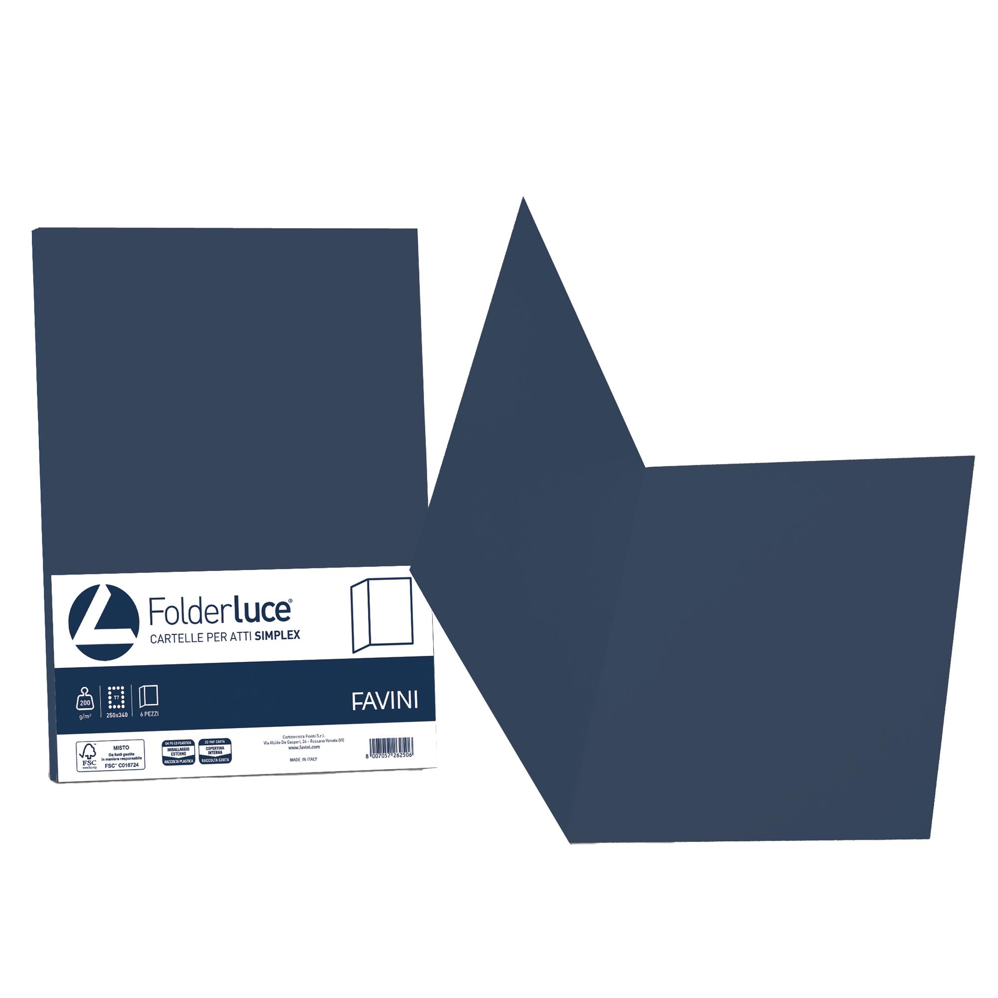Cartellina semplice Luce - 200 gr - A4 …