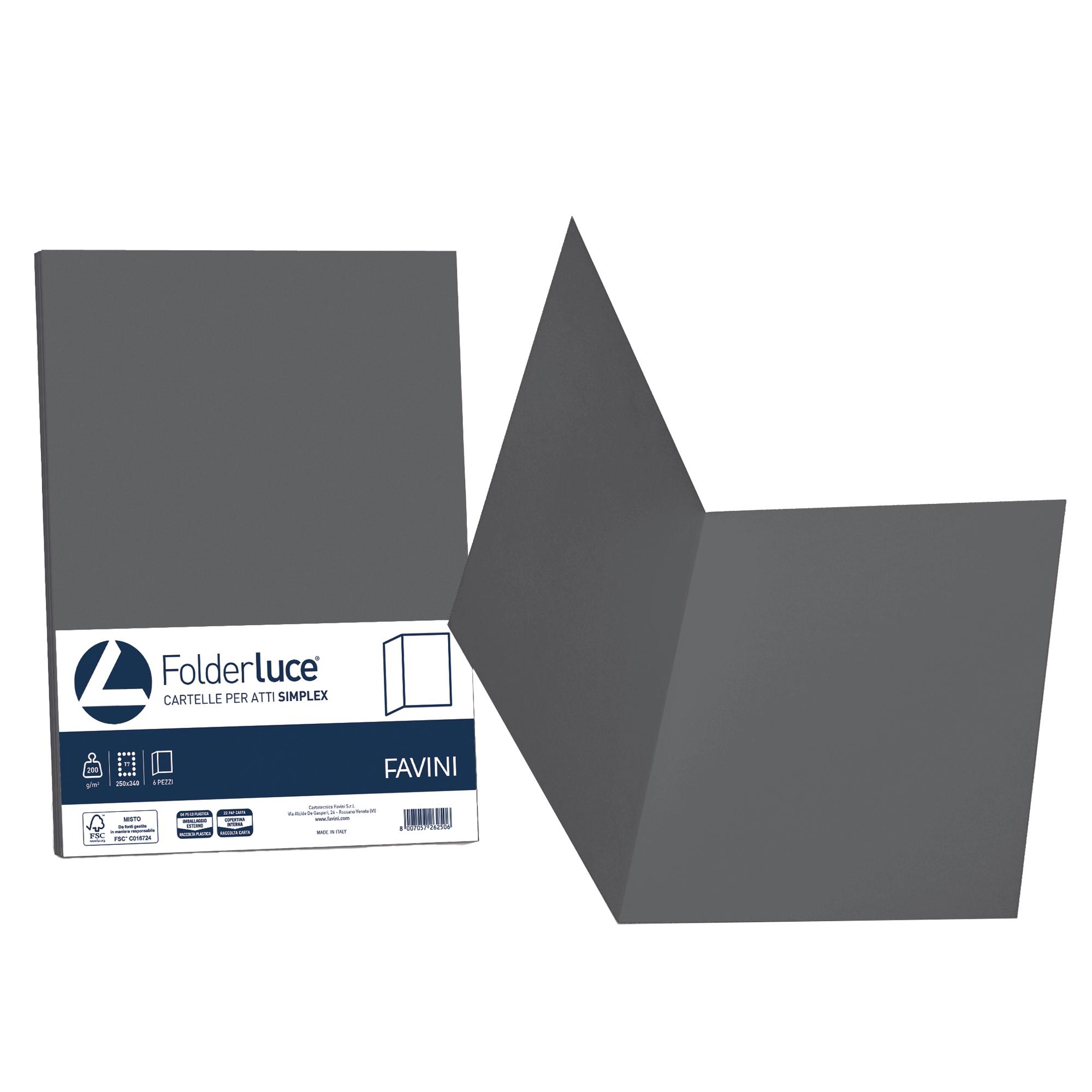 Cartellina semplice Luce - 200 gr - A4 …