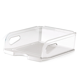 Vaschetta portacorrispondenza - Maxi - 34,5 x 27,8 x 11 cm - cristallo - Arda