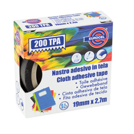 NASTRO TELA TPA200 NERO 19X2.7