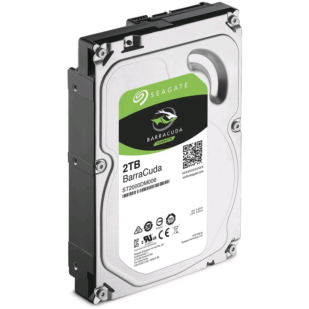 Seagate Barracuda ST2000DM008 - HDD - 2 TB - interno - 3.5" - SATA 6Gb/s - 7200 rpm - buffer: 256 MB