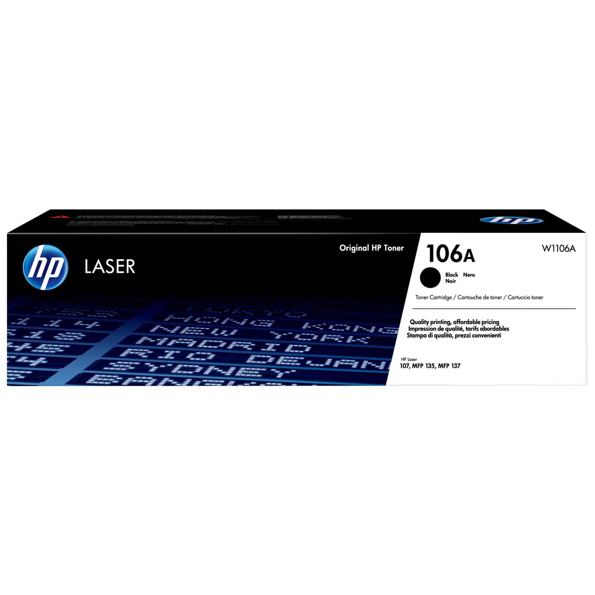 HP 106A TONER NERO 1.000 PAGINE