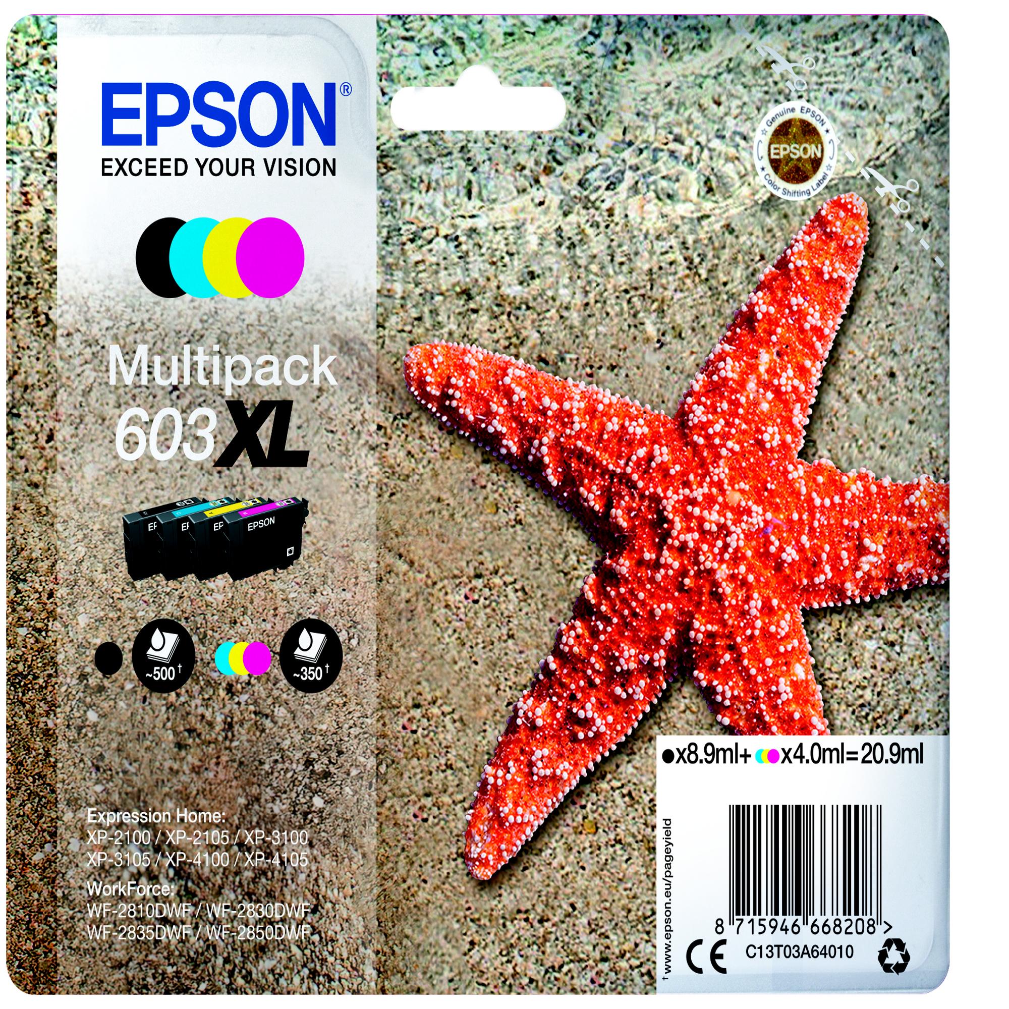 EPSON 630 XL CARTUCCIA INK-JET MULTICOLORE NERO CIANO …