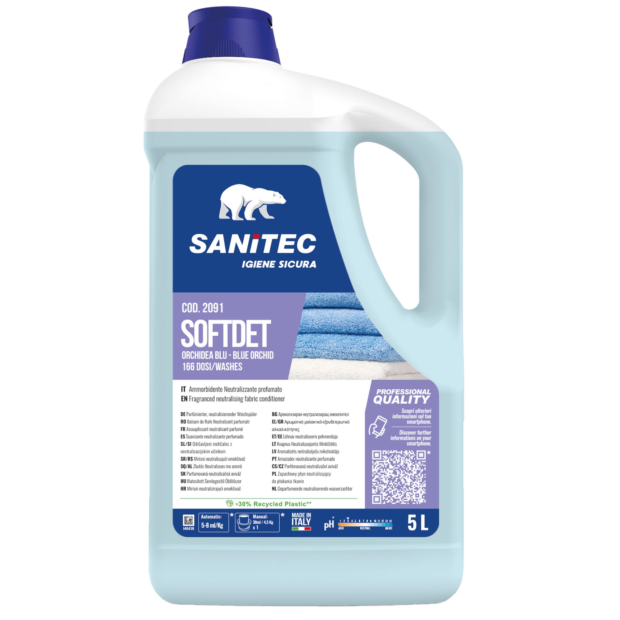 Ammorbidente Softdet Orchidea blu - 5 L - …