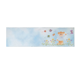 Bigliettino bomboniera personalizzabile - battesimo - azzurro - …