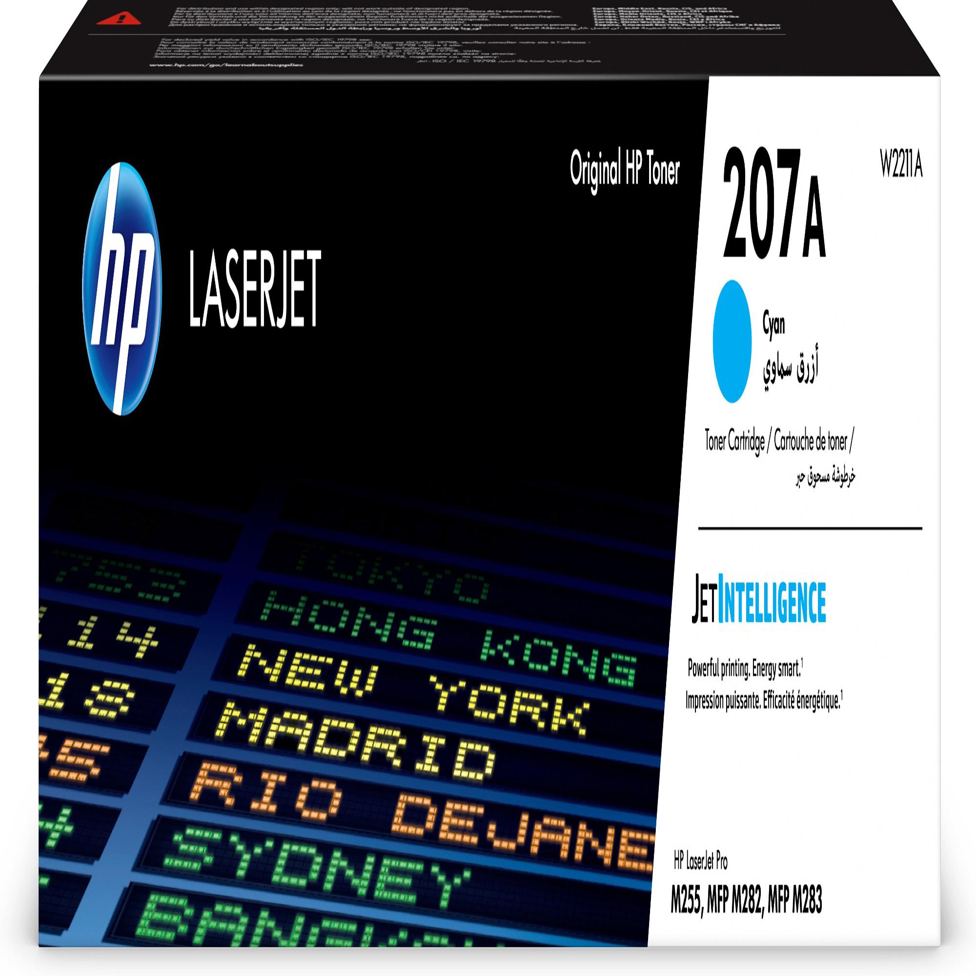 Hp - Toner originale - 207A - Ciano - W2211A - 1.250 pag