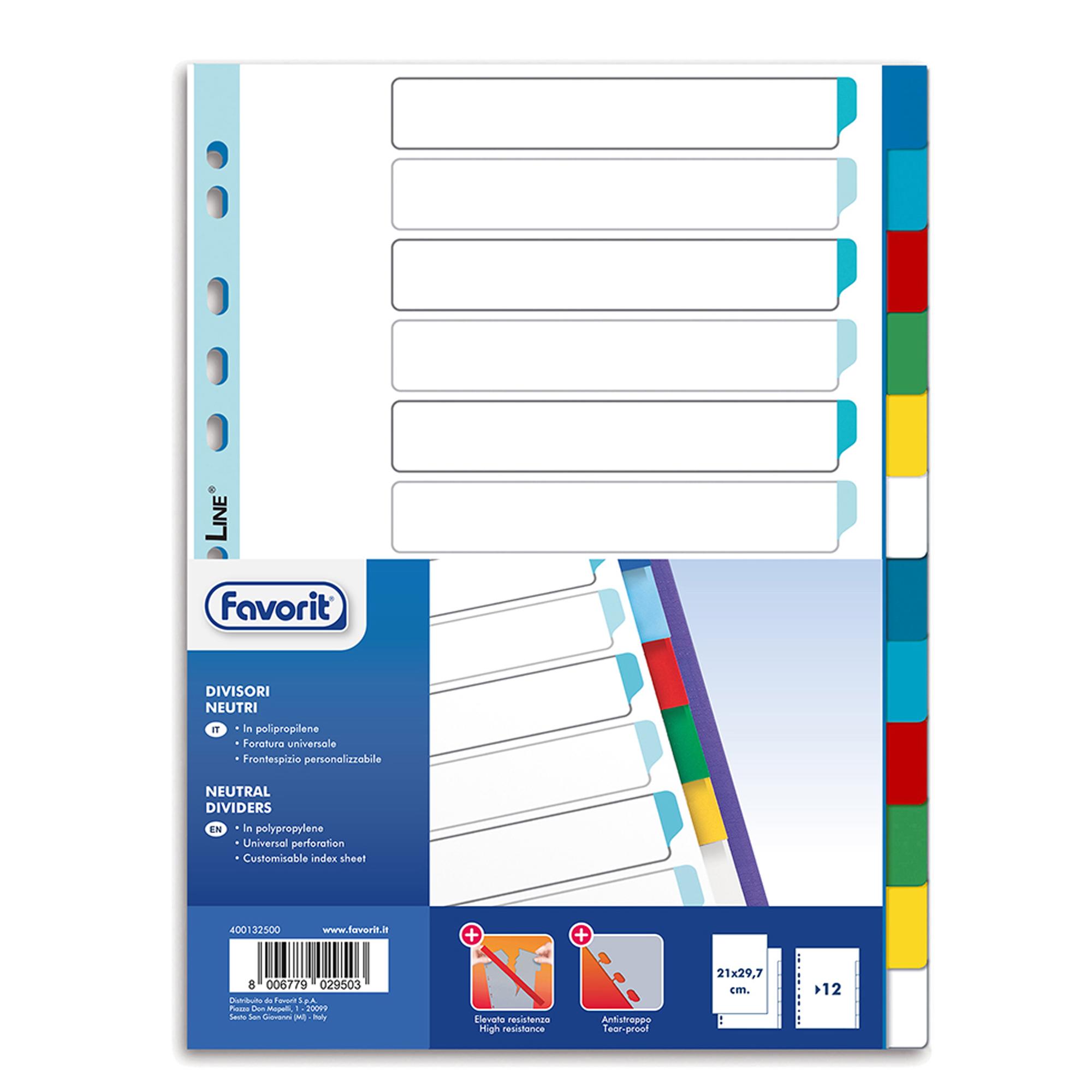 Divisori Neutri a 12 tacche - PP - …