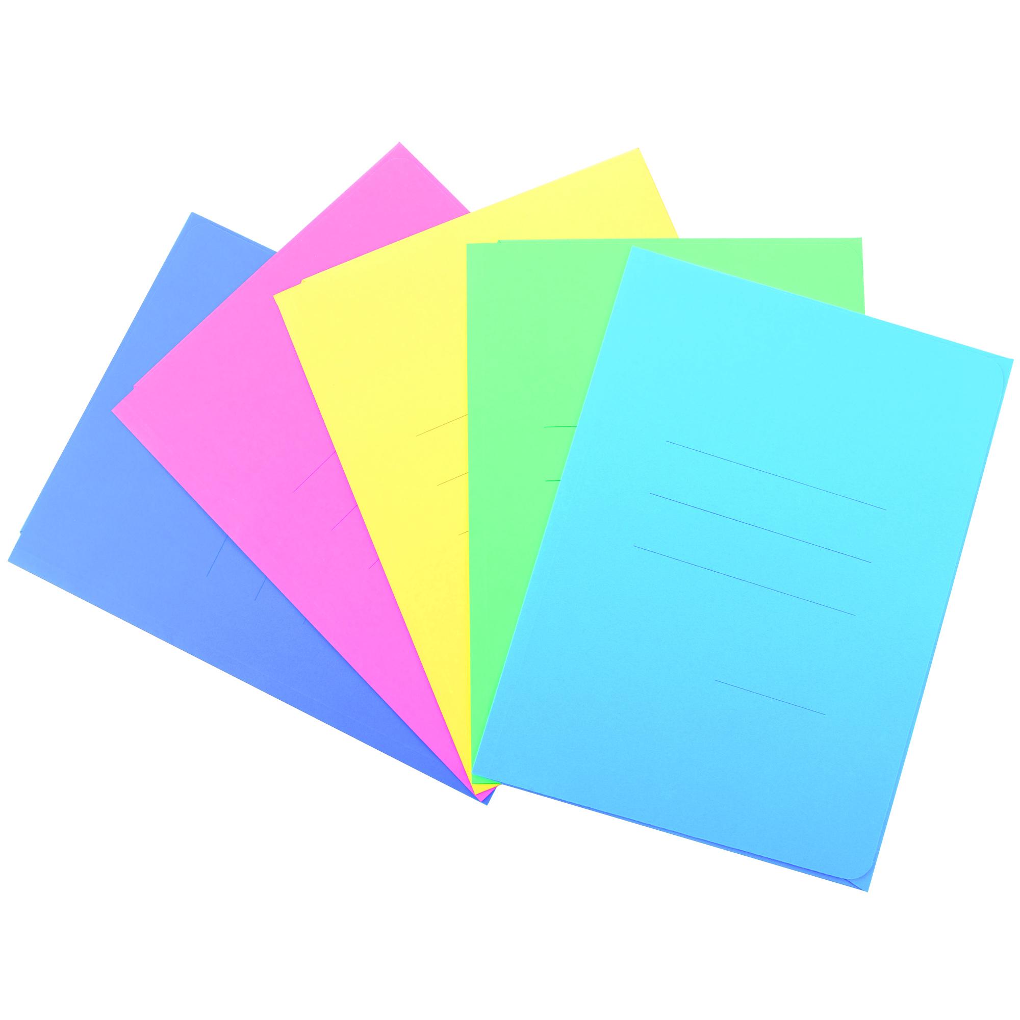 Cartellina 3 lembi con stampa Cartex - 200 gr - A4 - crema - Blasetti - conf. 25 pezzi