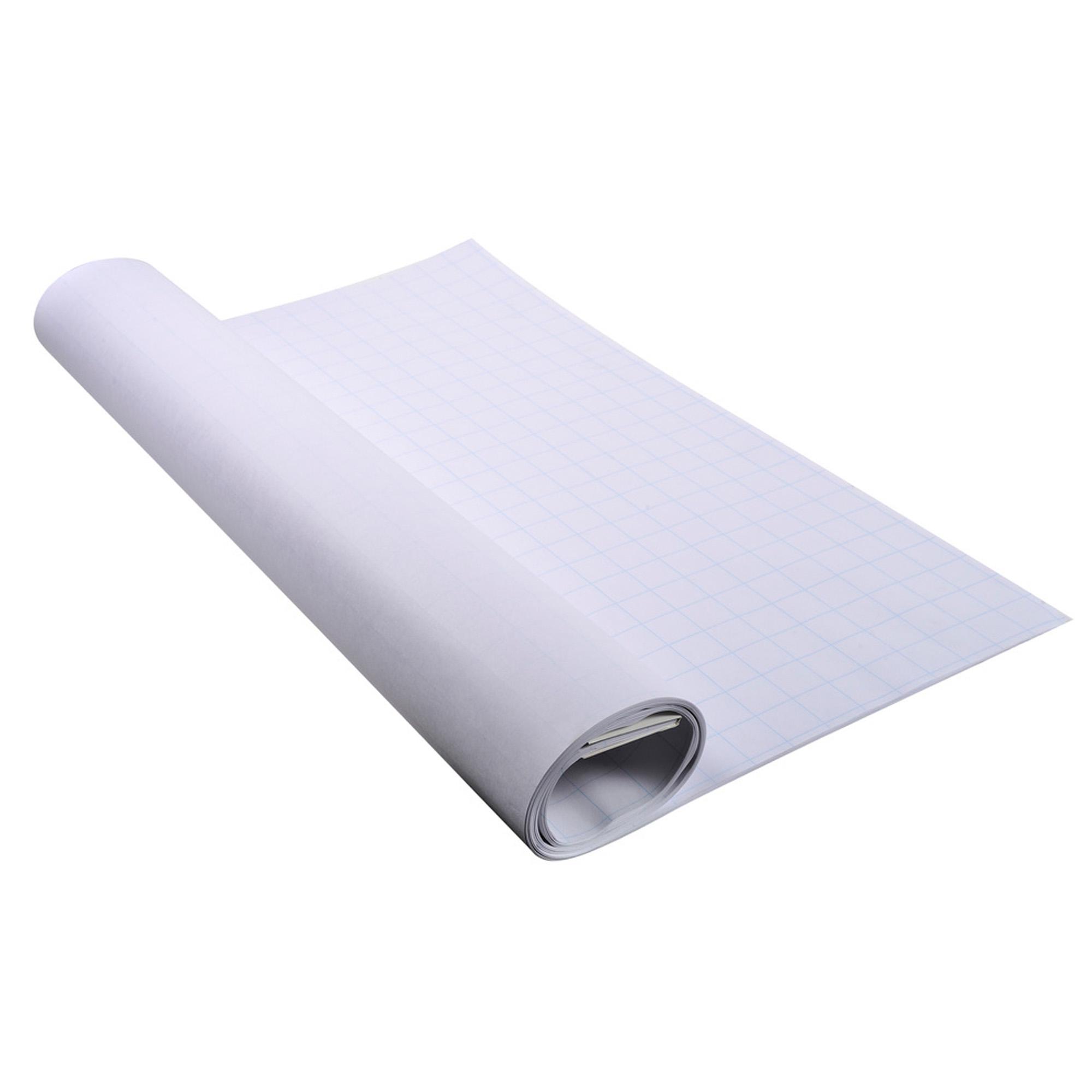 Blocco per lavagna - 65 x 100cm - 48 fogli - 60gr - quadretti 2,5cm - Exacompta