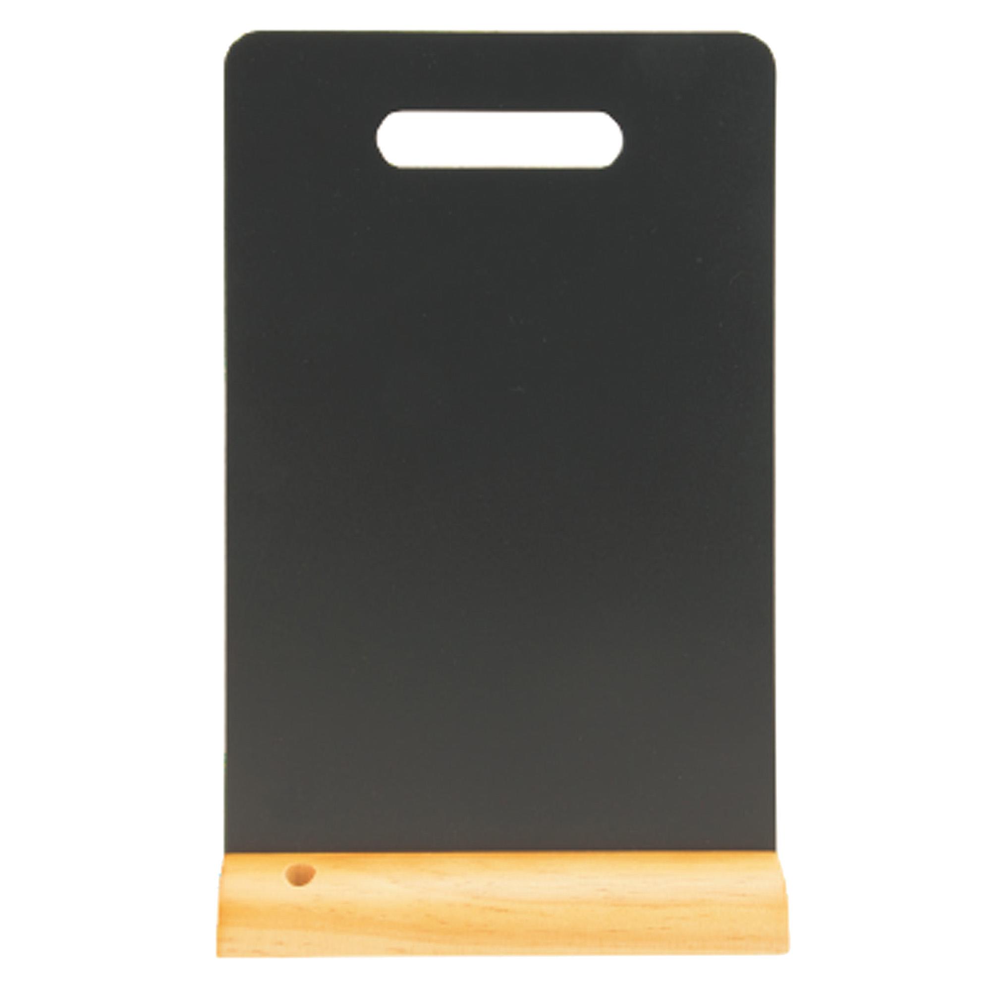 Lavagna da tavolo Silhouette - con maniglia - 33,5 x 21 cm - Securit
