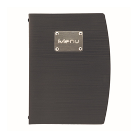 PortamenU' Rio - 1 inserto doppio - A5 - 18 x 23,5 cm - nero - Securit