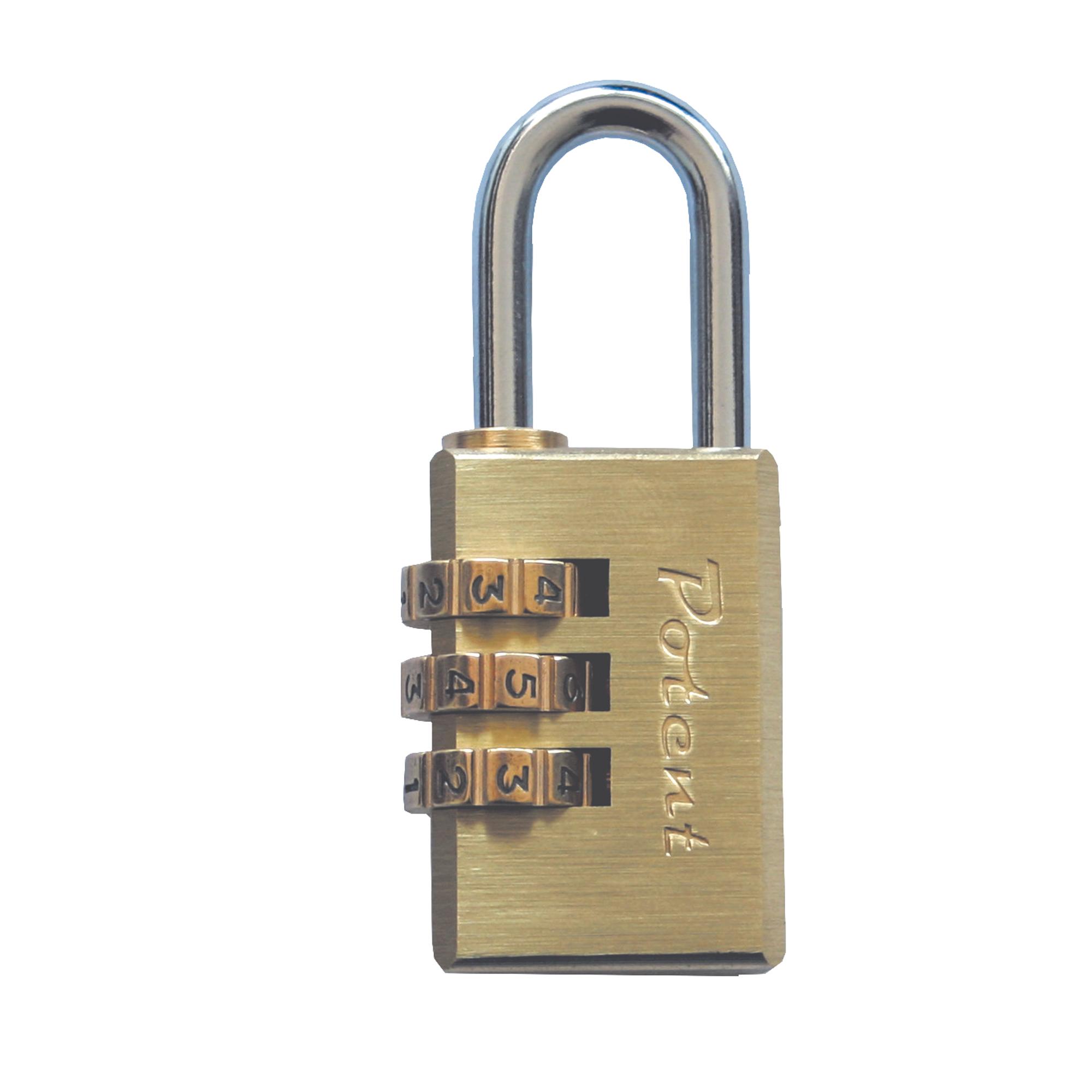 Lucchetto con combinazione - 20 mm - Metalplus