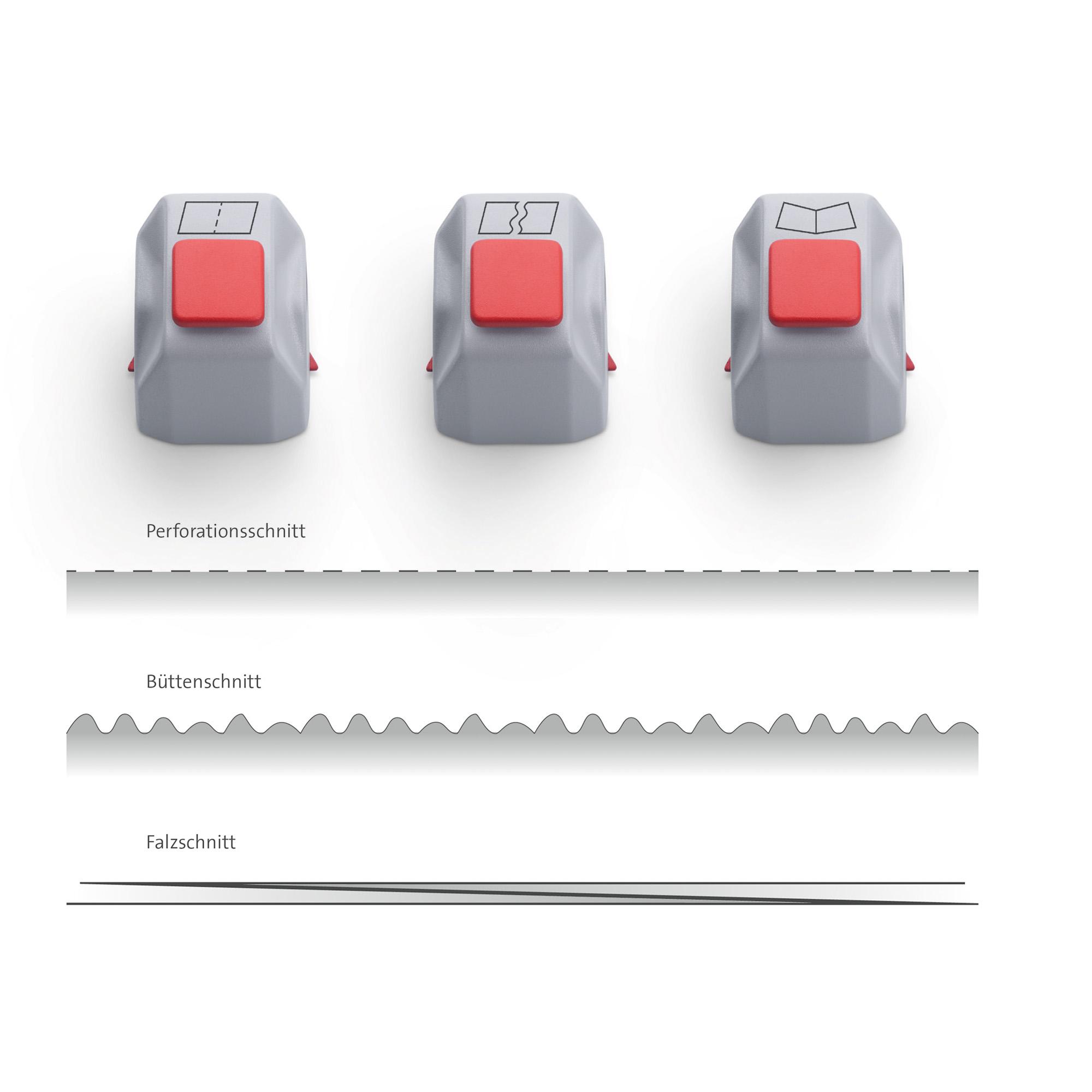 Lame assortite - per taglierina Hobby 507 new - 45 x 21 cm - Dahle - conf. 3 pezzi