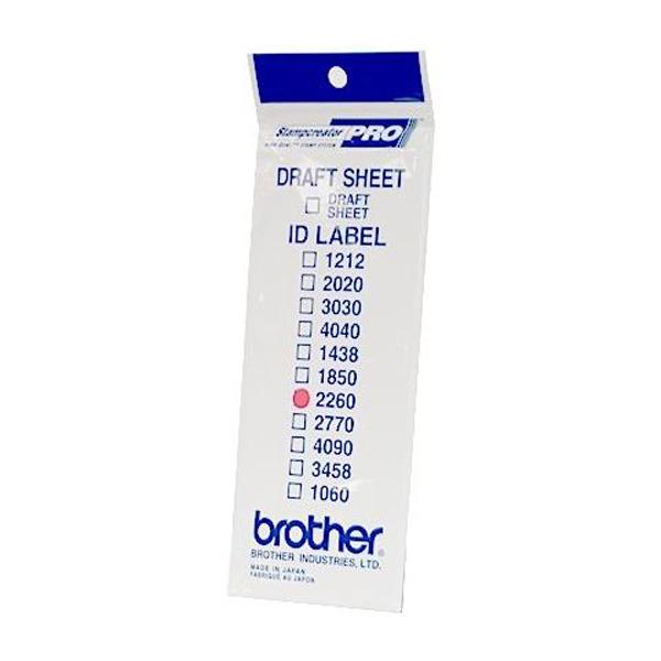 Brother id2260 - 22 x 60 mm 12 etichette etichette per timbri - per StampCreator PRO SC-2000, PRO SC-2000USB