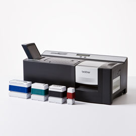 Brother 1060 - Timbro - preinchiostrato - blu - testo personalizzabile - 10 x 60 mm (pacchetto di 12) - per StampCreator PRO SC-2000, PRO SC-2000USB