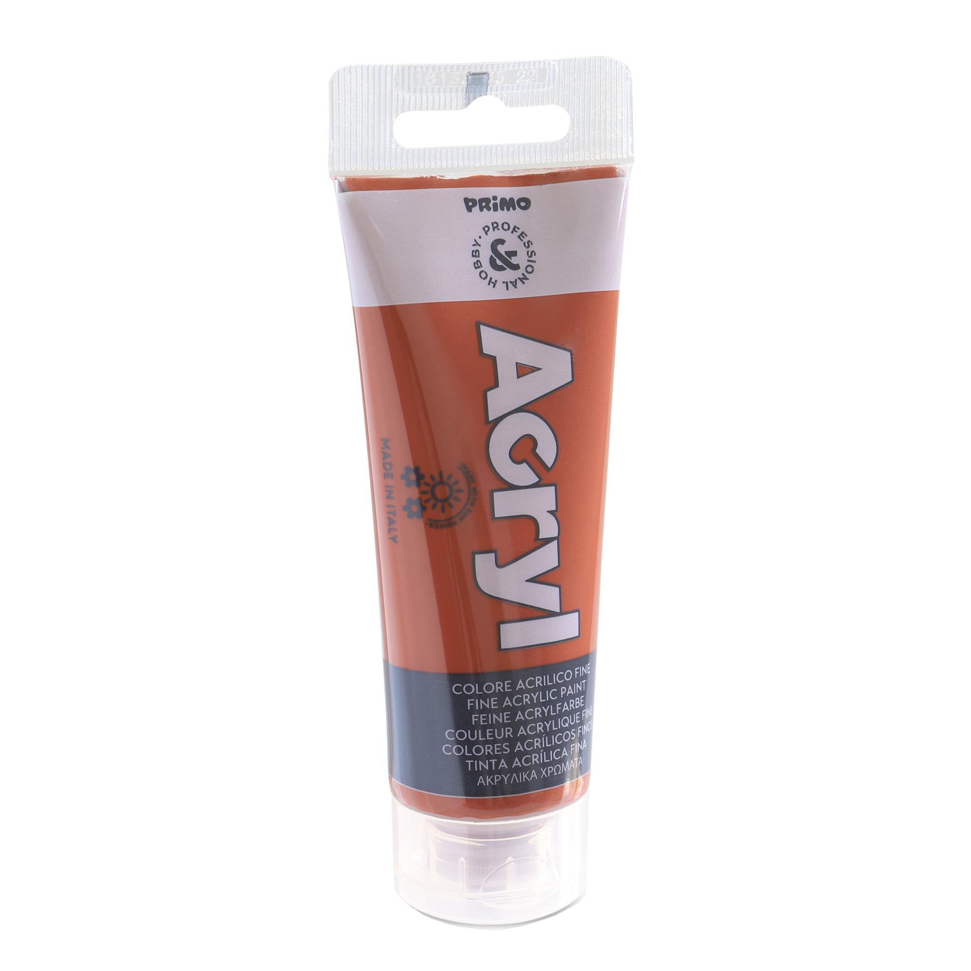 Primo TEMPERA TUBO ACRILICO COL.SIENA BRUCIATA75ML