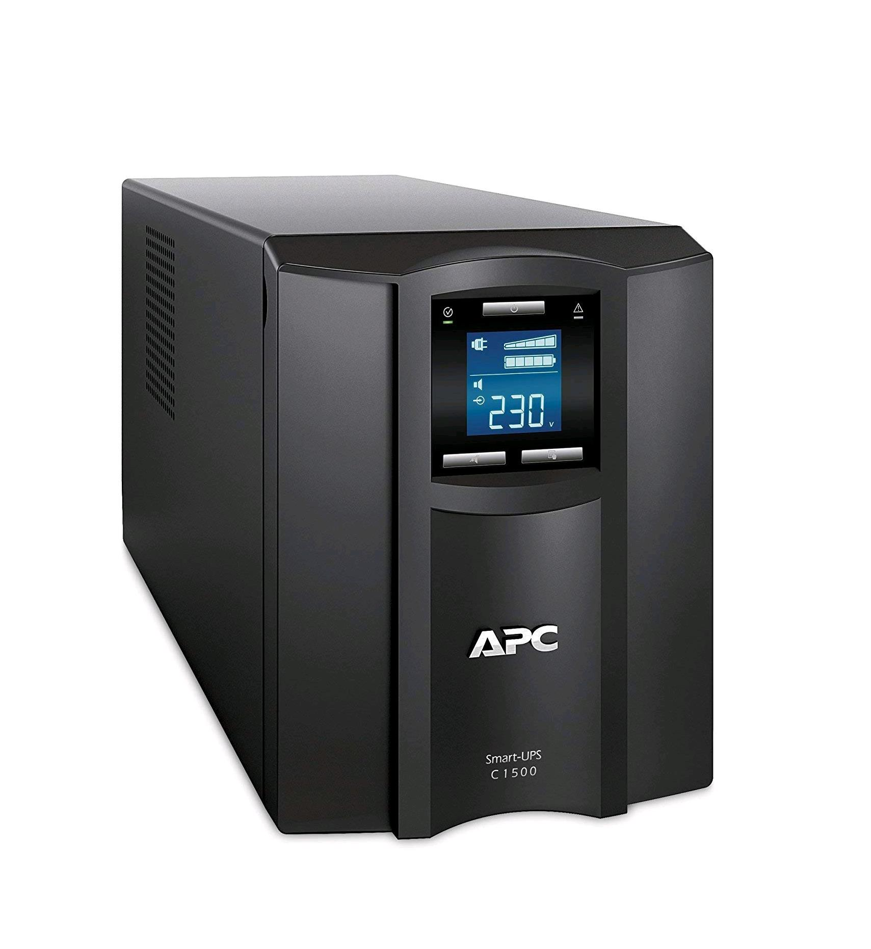 APC Smart-UPS C 1500VA LCD - UPS - 230 V c.a. V - 900 Watt - 1500 VA - USB - connettori di uscita 8 - nero - con APC SmartConnect
