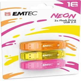 Emtec - Memoria Usb 2.0 C410 - 16GB …